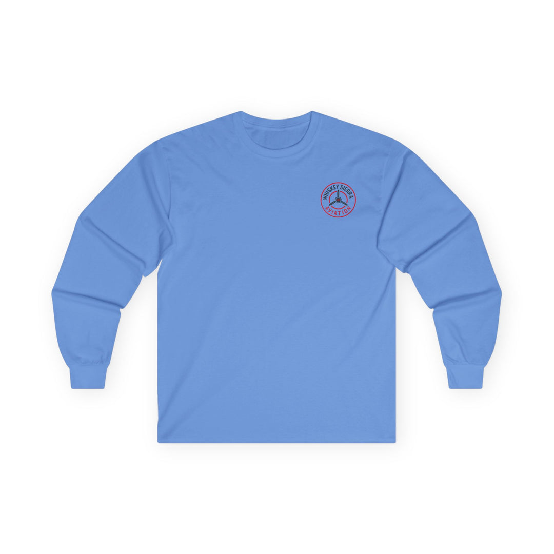 Pilot Wings Aviation Long Sleeve T-Shirt