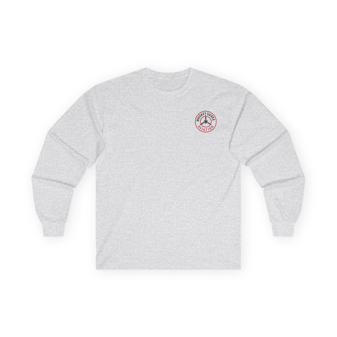 Pilot Wings Aviation Long Sleeve T-Shirt