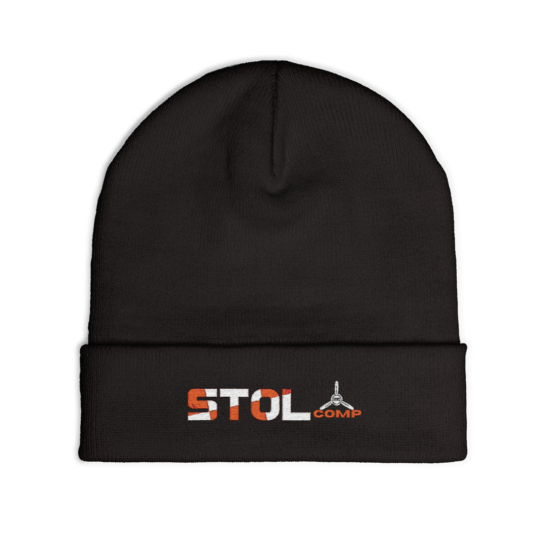 STOL Propellor- Embroidered Knit Beanie