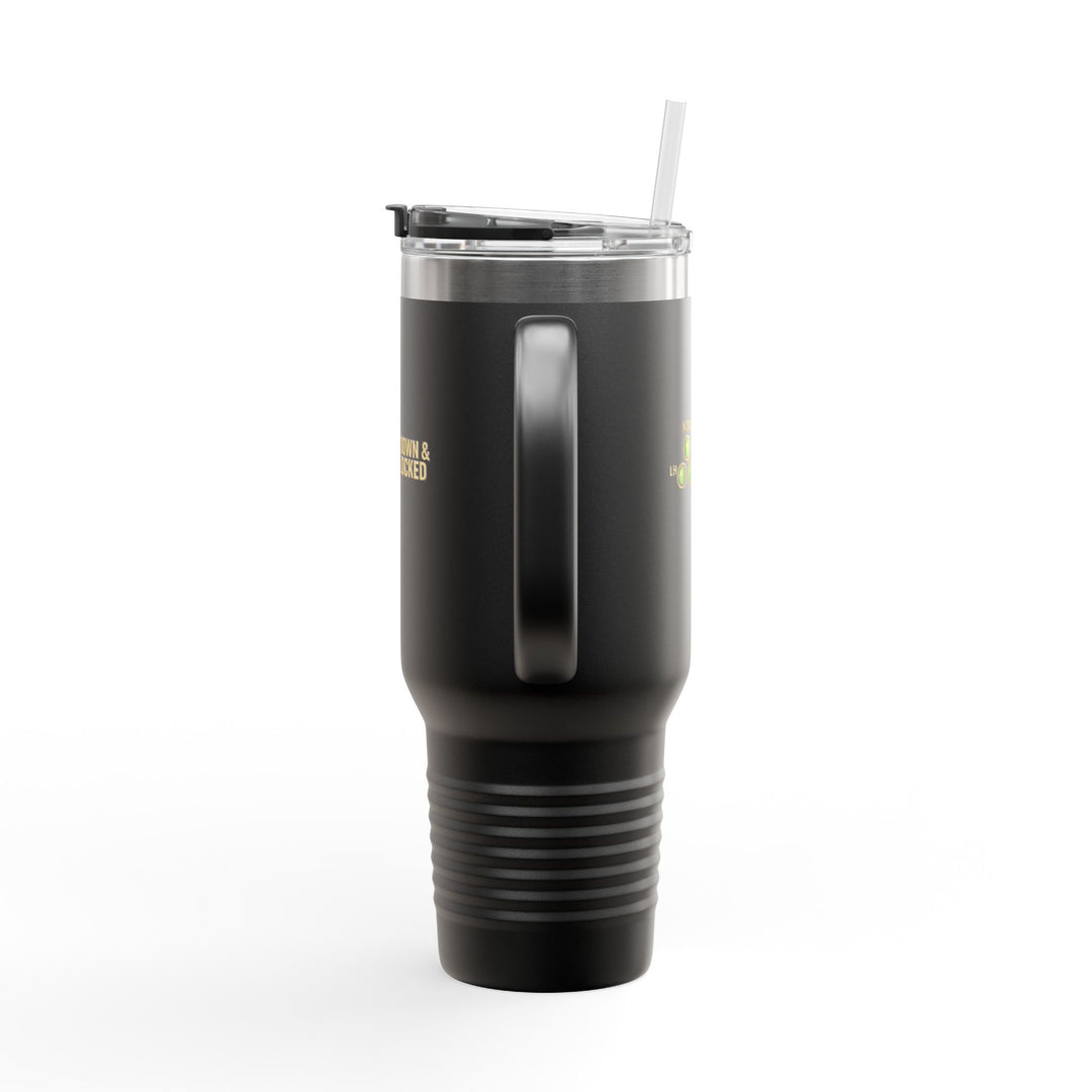 Down & Locked – 40oz Stainless Steel Aviation Tumbler