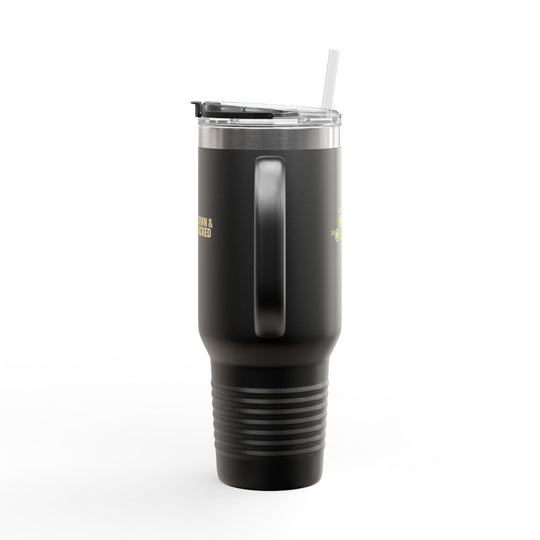 Down & Locked – 40oz Stainless Steel Aviation Tumbler