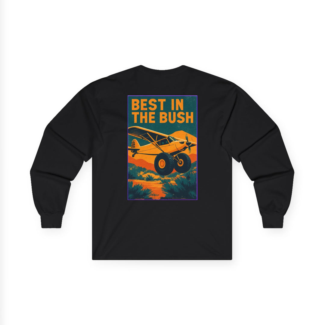 Best in the Bush Aviation Long Sleeve T-Shirt – Vintage Bushplane