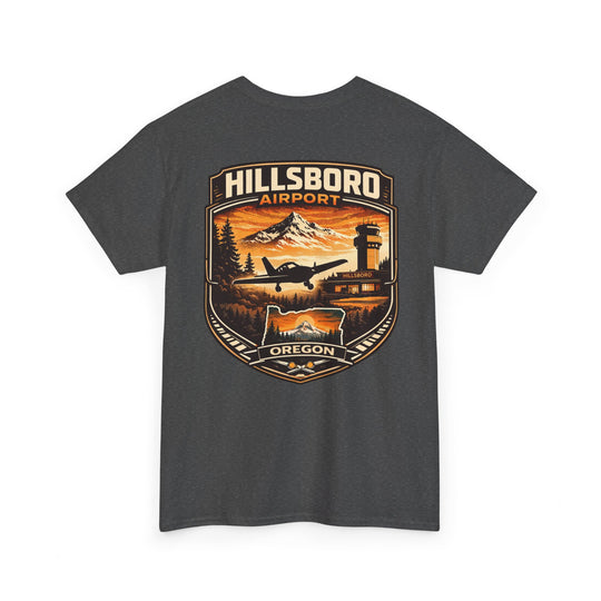 Hillsboro Airport Aviation Graphic T-Shirt – Oregon