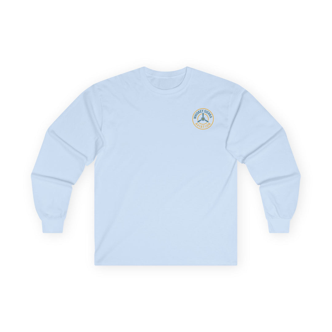 Squawking 1200 Aviation Long Sleeve T-Shirt – VFR Day