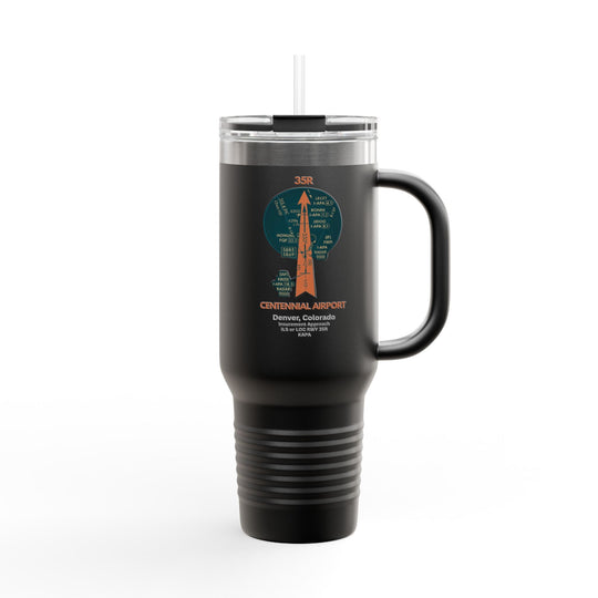 Centennial Airport– 40oz Stainless Steel Aviation Tumbler