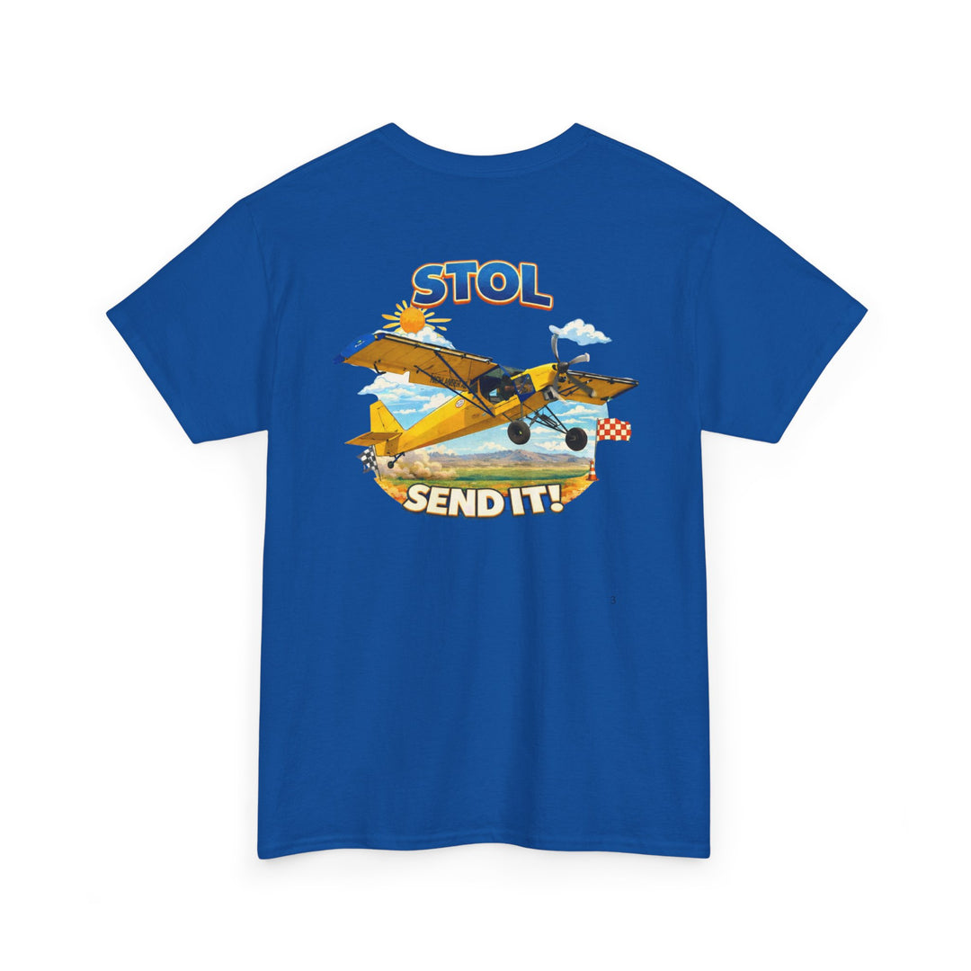 STOL Send It Aviation Graphic T-Shirt – Bush Pilot Airplane Shirt