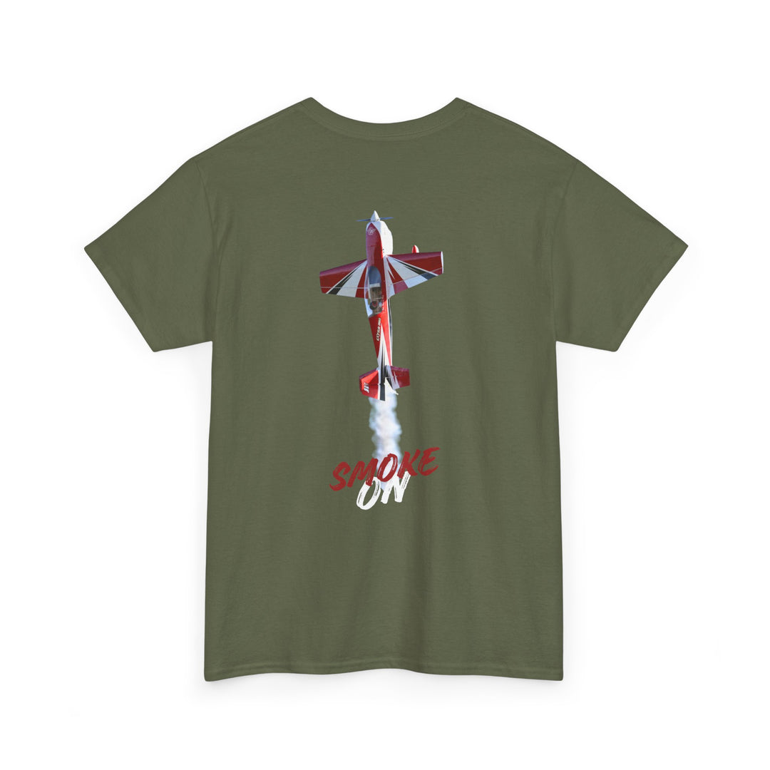 Aerobatic Aviation Graphic T-Shirt – Smoke On