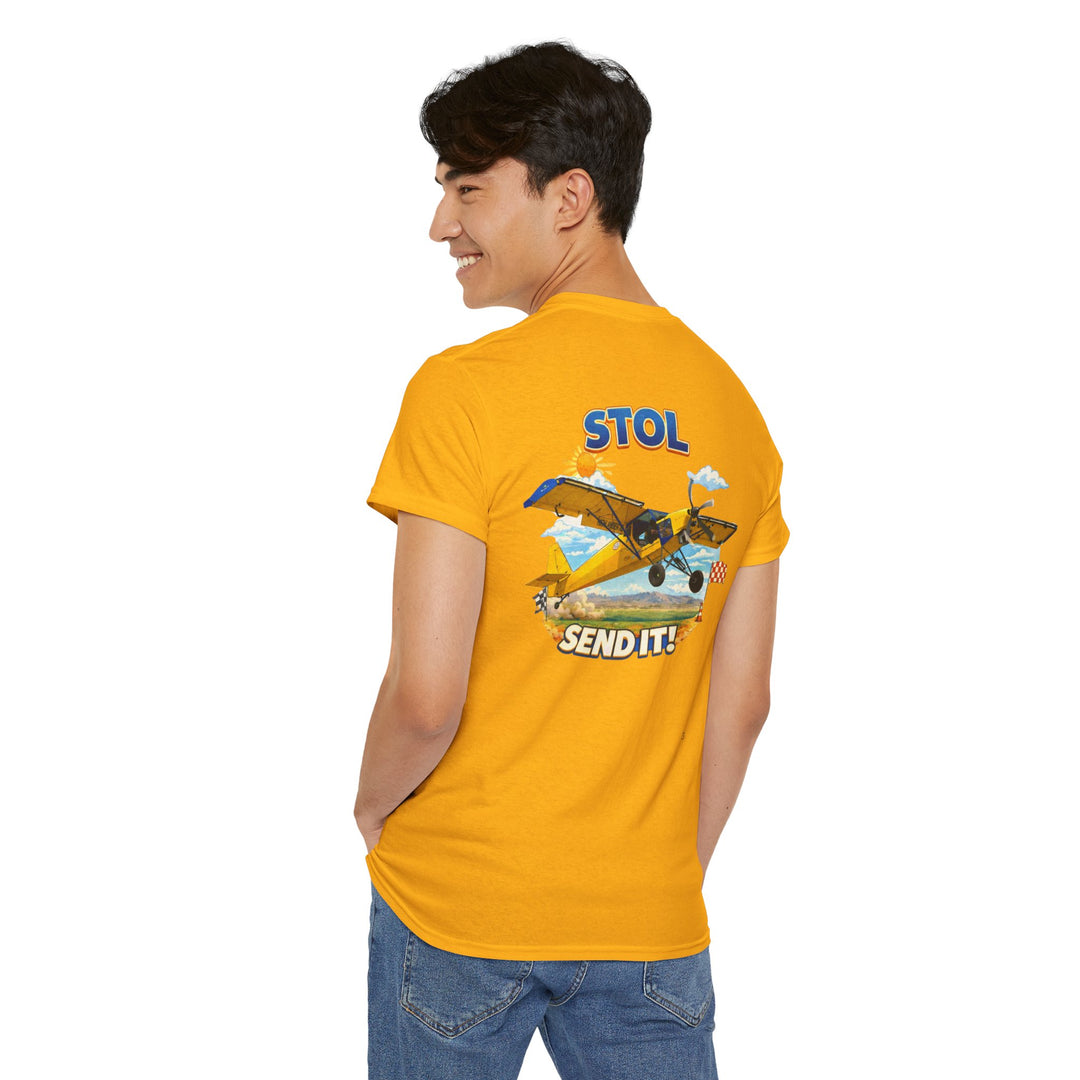 STOL Send It Aviation Graphic T-Shirt – Bush Pilot Airplane Shirt