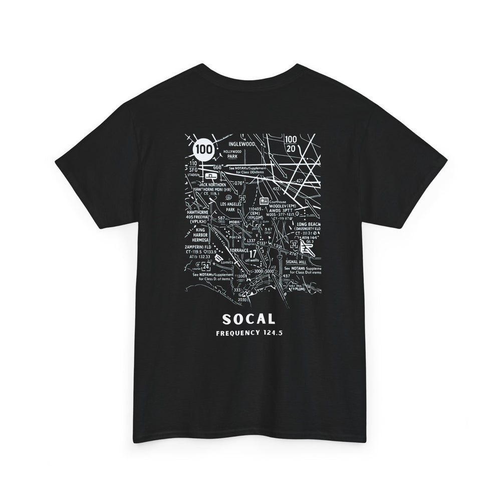 SoCal Airspace Aviation Graphic T-Shirt – Sectional Map