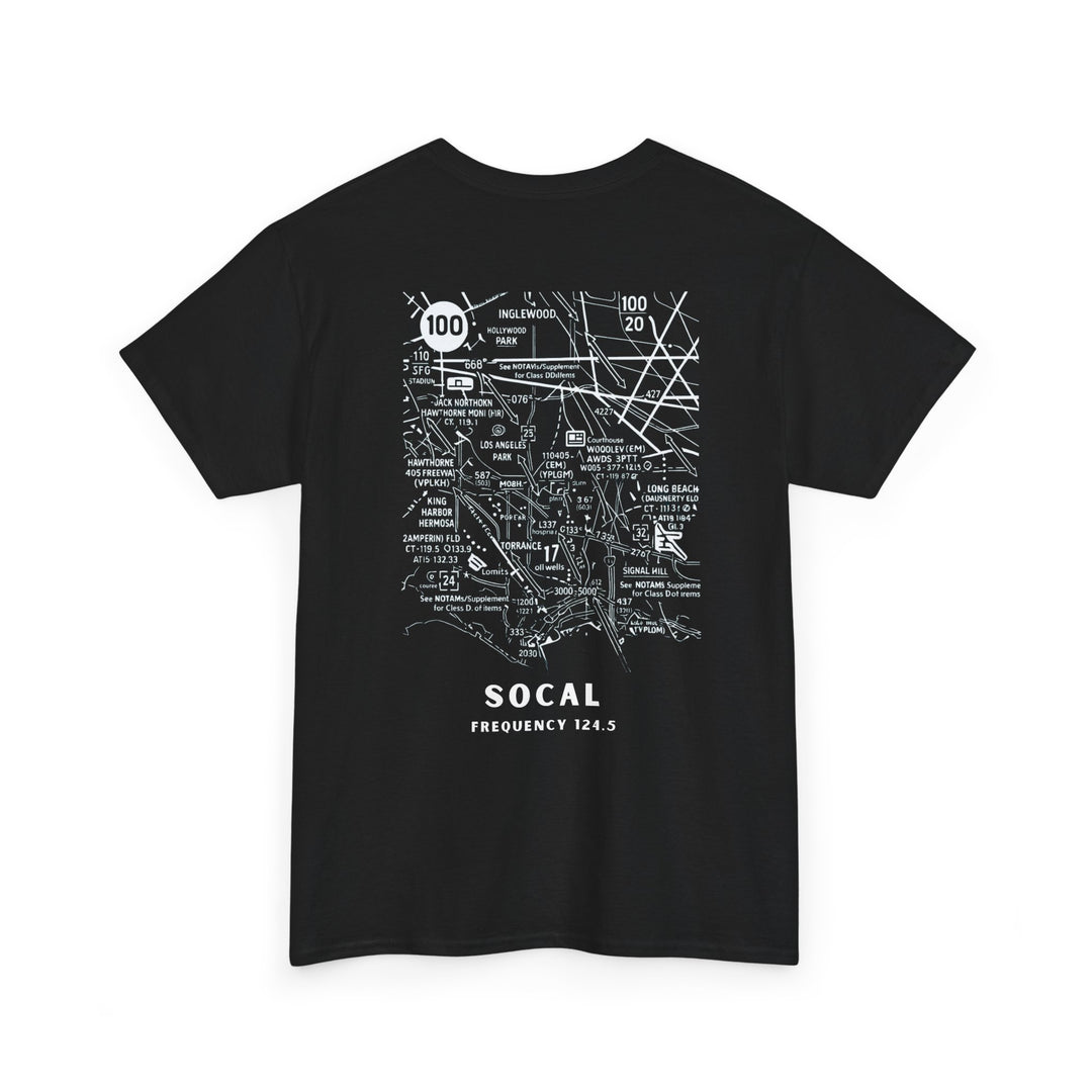 SoCal Airspace Aviation Graphic T-Shirt – Sectional Map