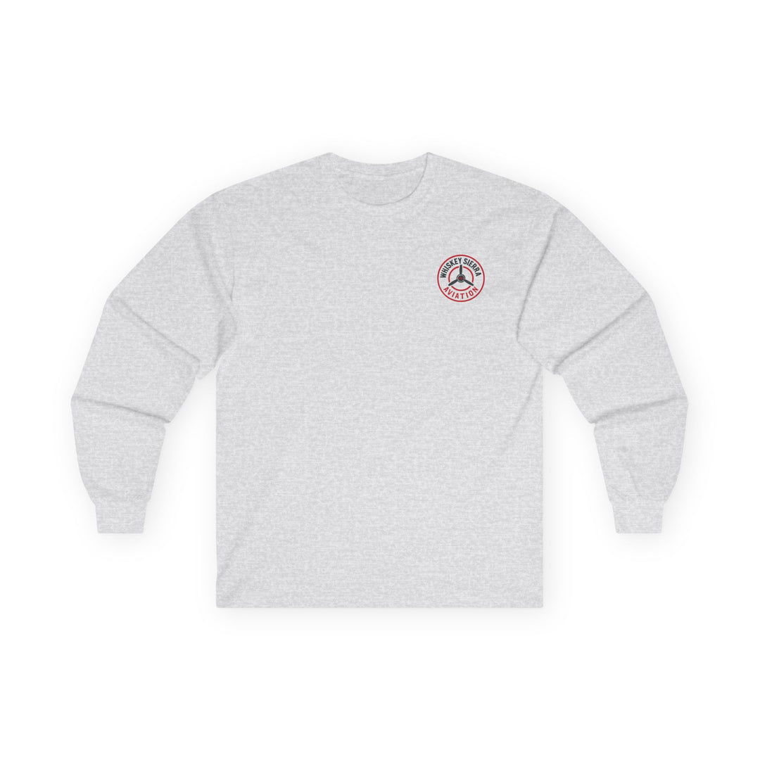 Propeller Logo Aviation Long Sleeve T-Shirt