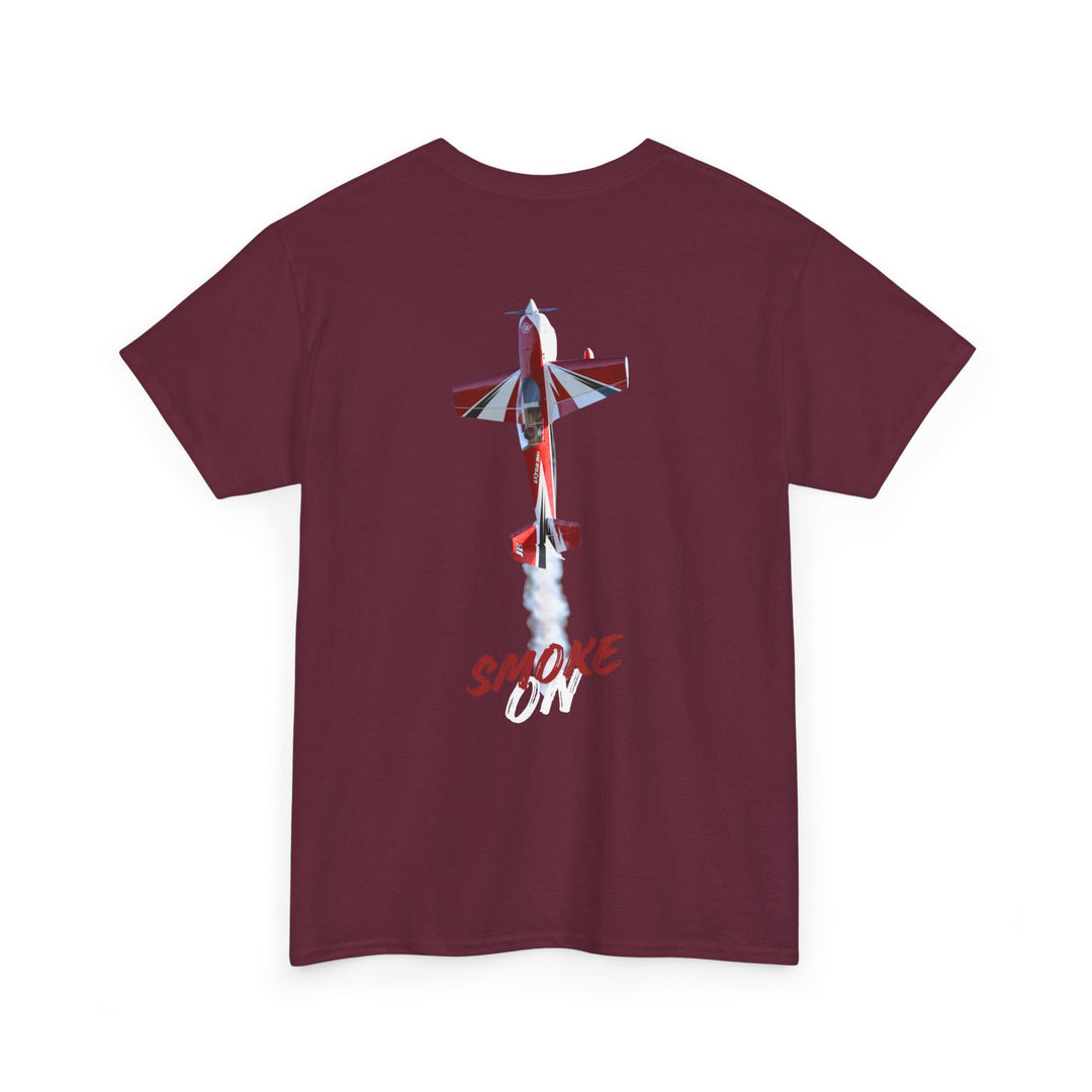 Aerobatic Aviation Graphic T-Shirt – Smoke On