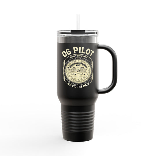 OG Pilot– 40oz Stainless Steel Aviation Tumbler