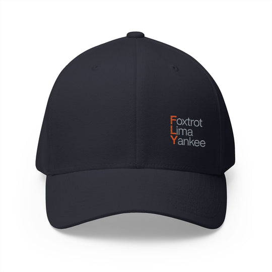 Foxtrot Lima Yankee Embroidered Cap — FLY Pilot/Travel Baseball Hat