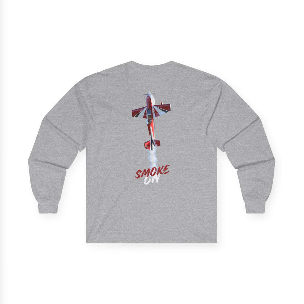 Aerobatic Aviation Long Sleeve T-Shirt – Smoke On