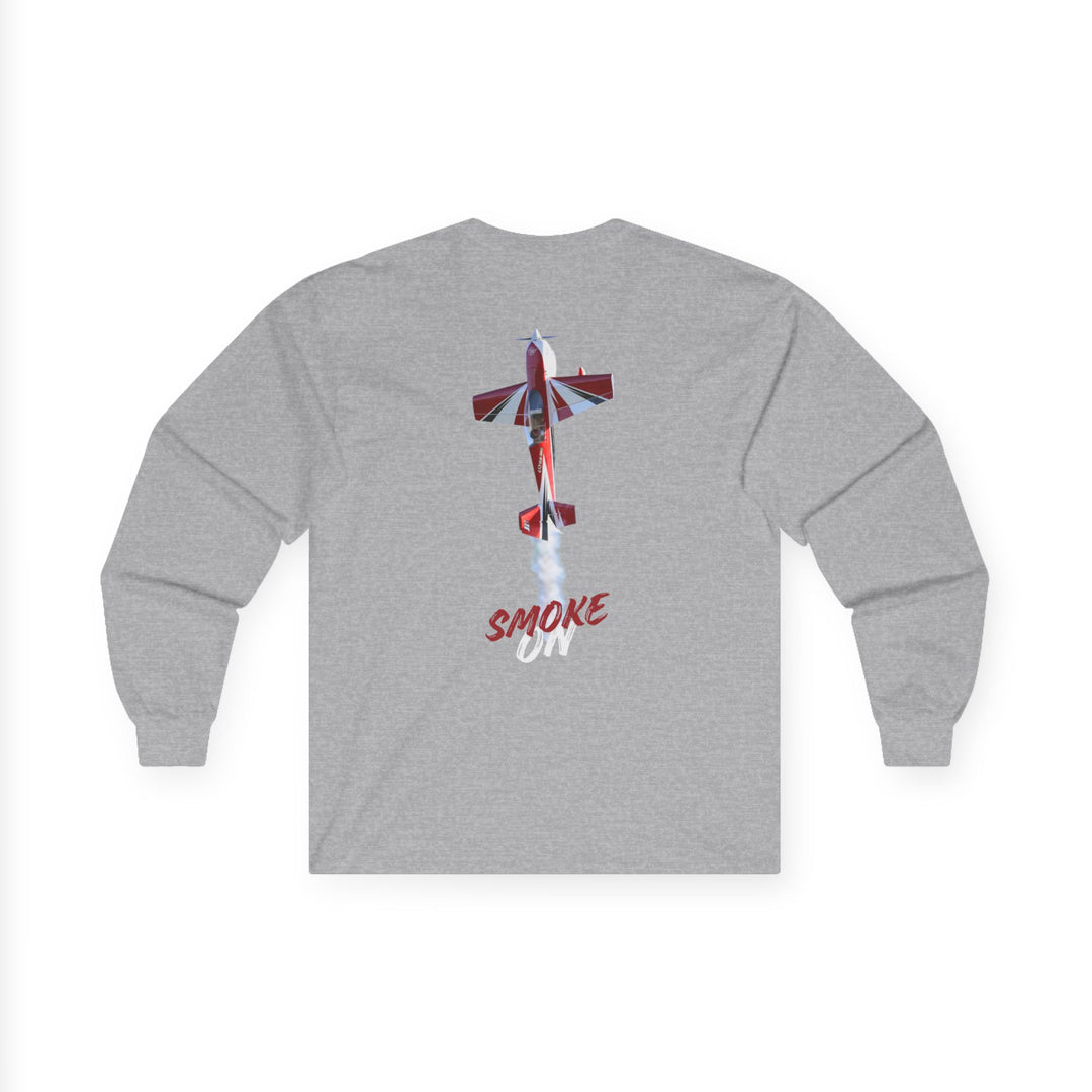 Aerobatic Aviation Long Sleeve T-Shirt – Smoke On