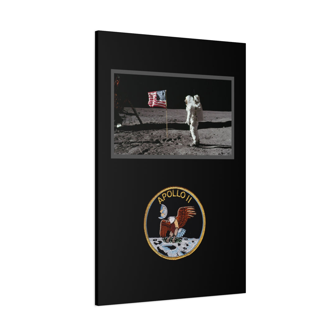 Apollo 11 Moon Landing– Aviation Canvas Wall Art | Pilot & Airport Artwork