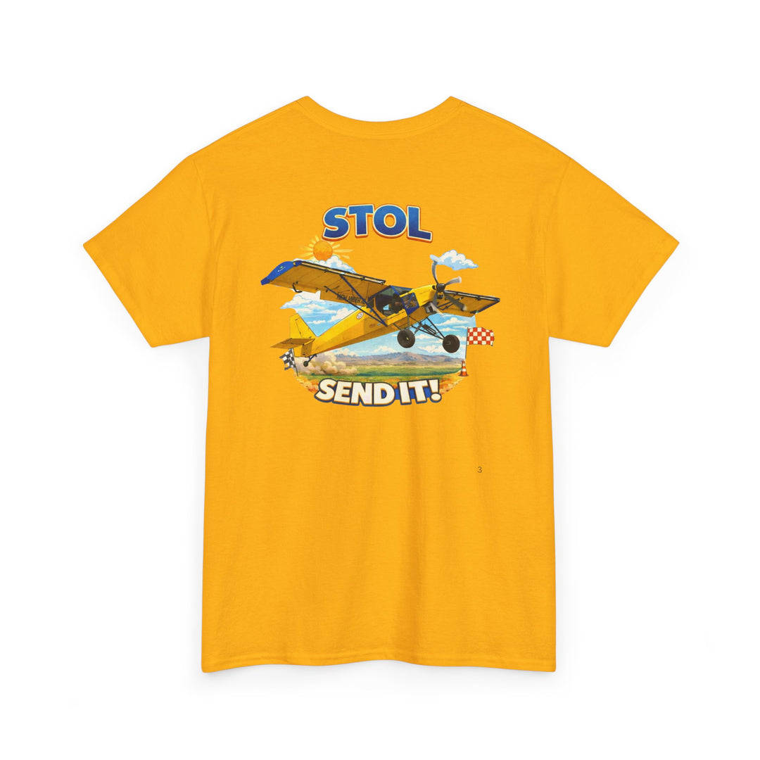 STOL Send It Aviation Graphic T-Shirt – Bush Pilot Airplane Shirt