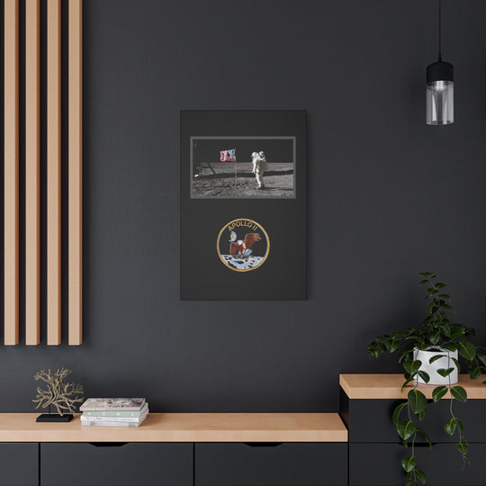 Apollo 11 Moon Landing– Aviation Canvas Wall Art | Pilot & Airport Artwork