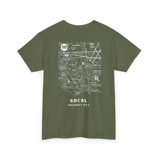 SoCal Airspace Aviation Graphic T-Shirt – Sectional Map