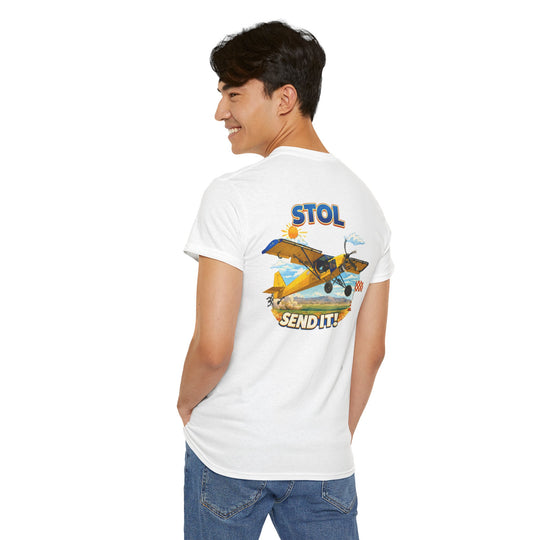 STOL Send It Aviation Graphic T-Shirt – Bush Pilot Airplane Shirt