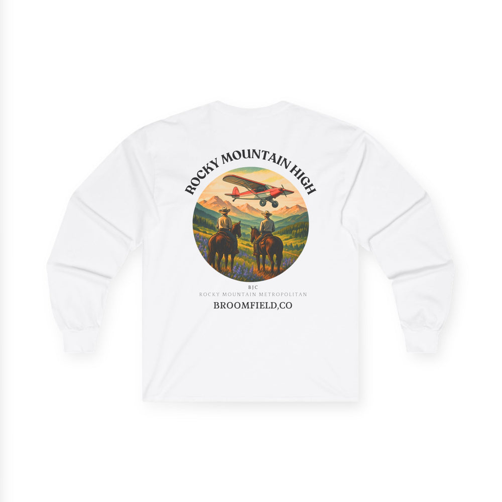 Rocky Mountain High Aviation Long Sleeve T-Shirt – Broomfield, Colorado