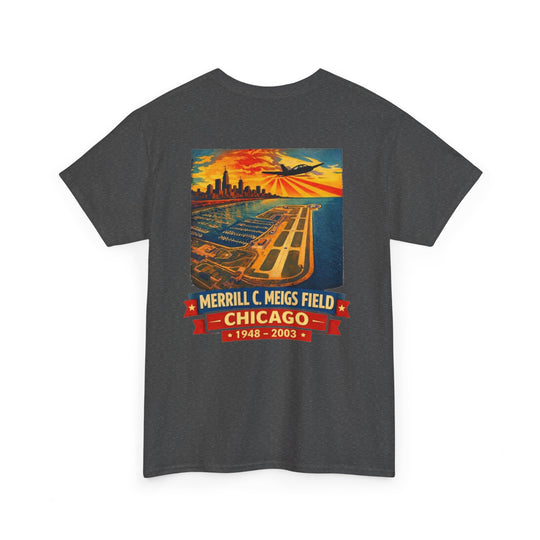 Merrill C. Meigs Field Chicago Retro – Graphic Tee