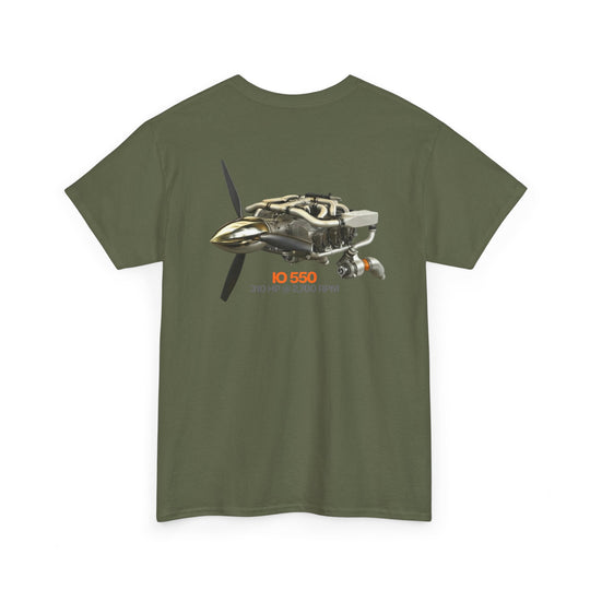 Aircraft Horsepower Engine Diagram (IO-550) – Graphic Tee