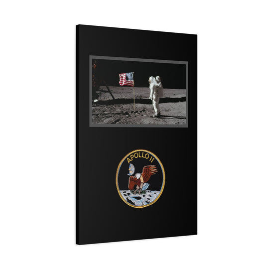 Apollo 11 Moon Landing– Aviation Canvas Wall Art | Pilot & Airport Artwork