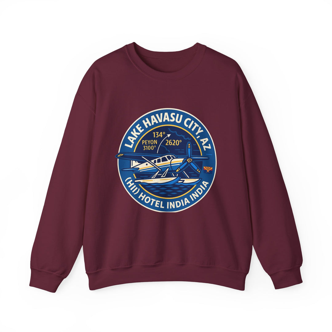 Lake Havasu City Seaplane Sweatshirt – Vintage Aviation Crewneck