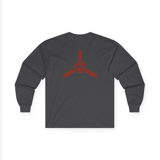 Propeller Logo Aviation Long Sleeve T-Shirt