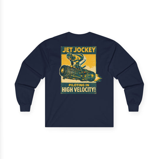 Jet Jockey Aviation Long Sleeve T-Shirt – Retro Racing