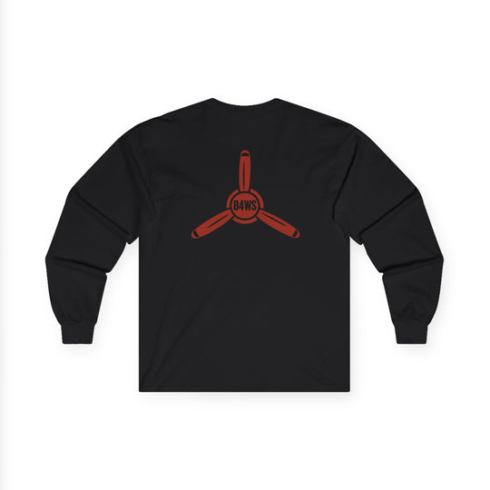 Propeller Logo Aviation Long Sleeve T-Shirt