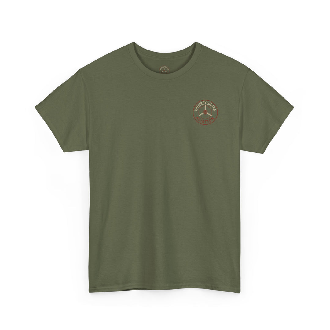 Loving Life Camping Aviation Graphic T-Shirt