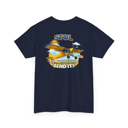 STOL Send It Aviation Graphic T-Shirt – Bush Pilot Airplane Shirt