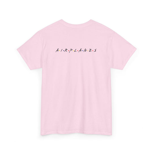 Airplanes Minimalist Aviation Graphic T-Shirt