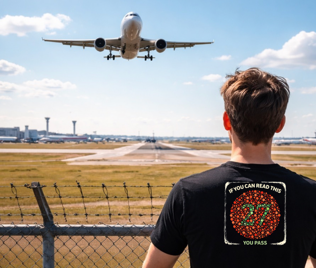 FAA Medical “See 27” Aviation Graphic T-Shirt