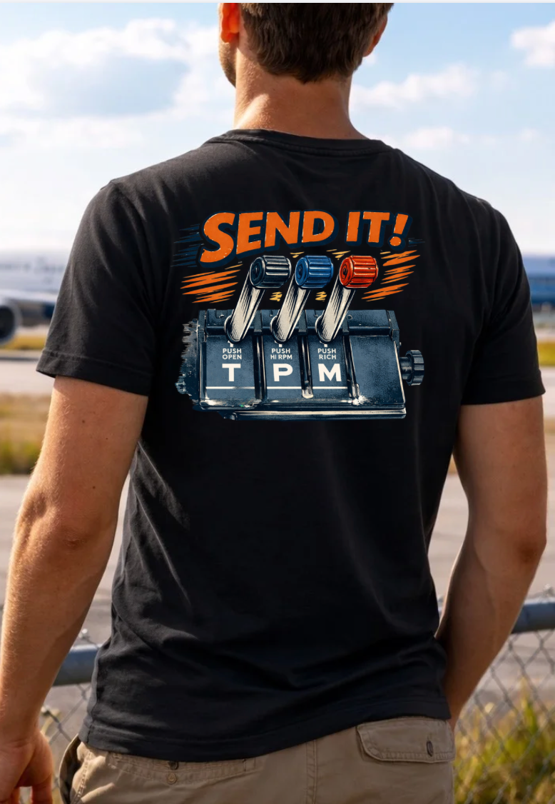 Send It! – Throttle Quadrant Graphic Tee