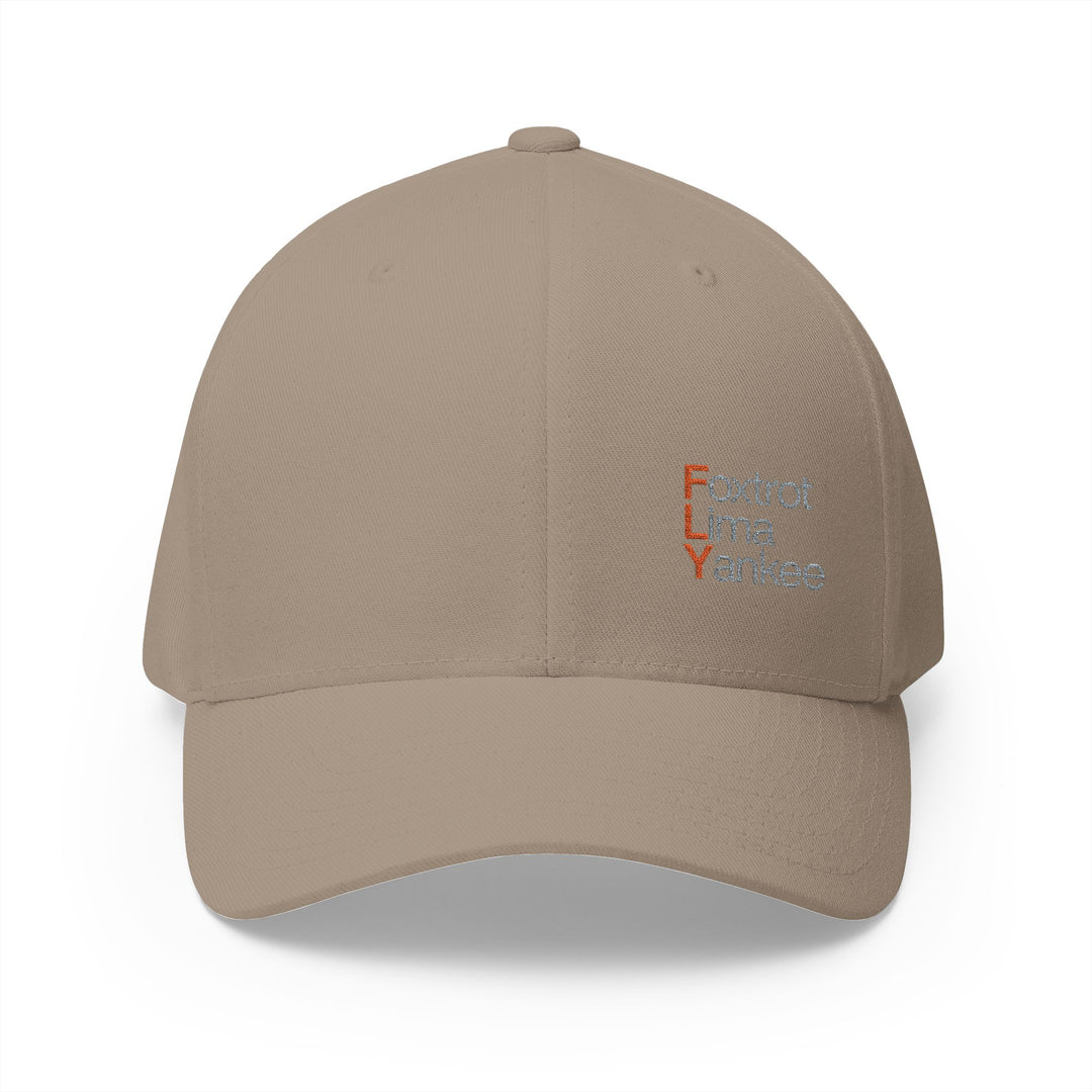 Foxtrot Lima Yankee Embroidered Cap — FLY Pilot/Travel Baseball Hat