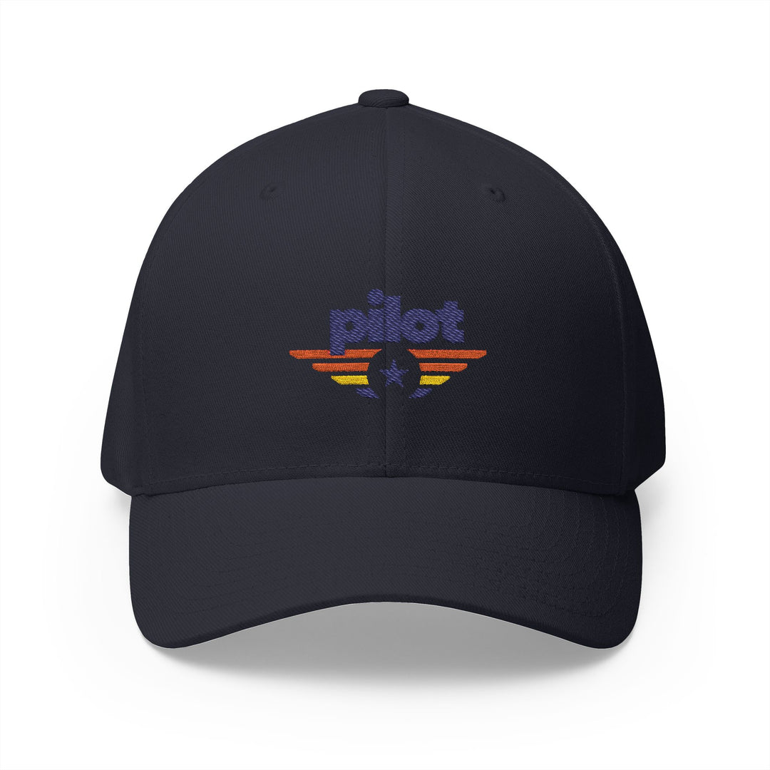 Pilot – Embroidered Cap | Vintage Aviation Wings Hat
