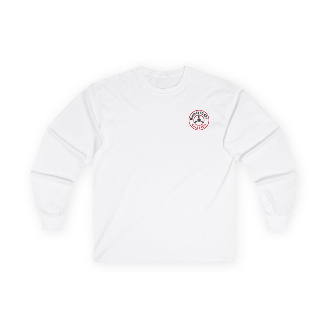 Propeller Logo Aviation Long Sleeve T-Shirt