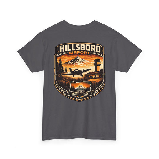 Hillsboro Airport Aviation Graphic T-Shirt – Oregon