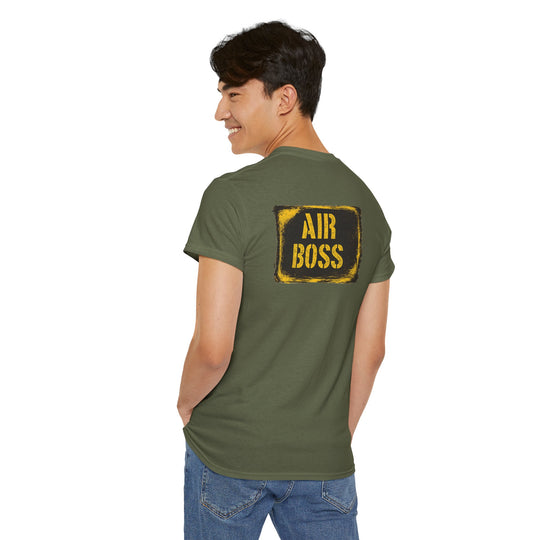 Air Boss T-Shirt — Military Stencil Logo Tee