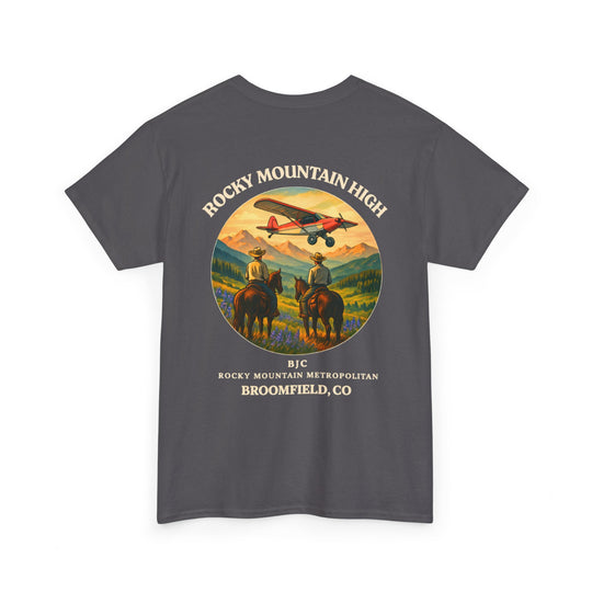 Rocky Mountain High Aviation Graphic T-Shirt – Broomfield, Colorado