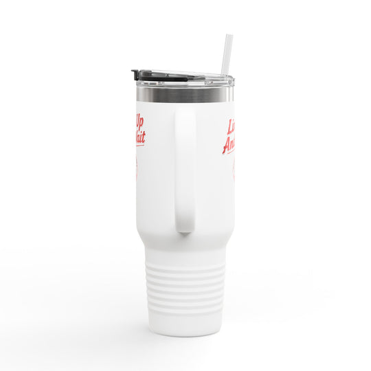 Line Up And Wait– 40oz Stainless Steel Aviation Tumbler