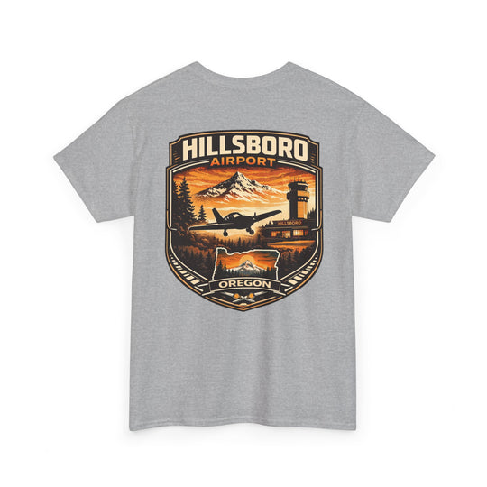 Hillsboro Airport Aviation Graphic T-Shirt – Oregon