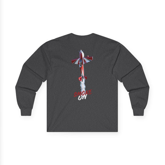 Aerobatic Aviation Long Sleeve T-Shirt – Smoke On