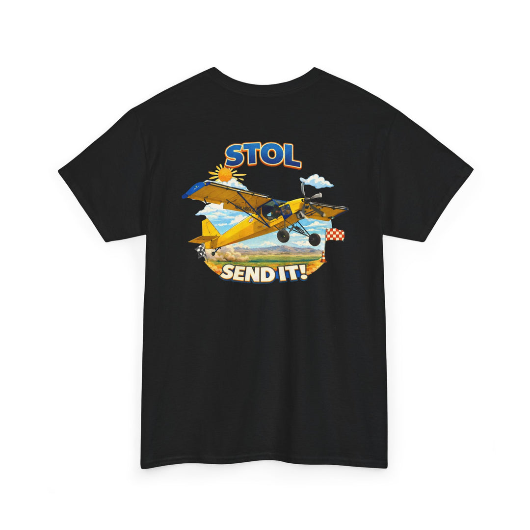 STOL Send It Aviation Graphic T-Shirt – Bush Pilot Airplane Shirt