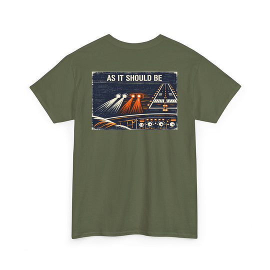 Red Over White, You’re All Right Aviation Graphic T-Shirt