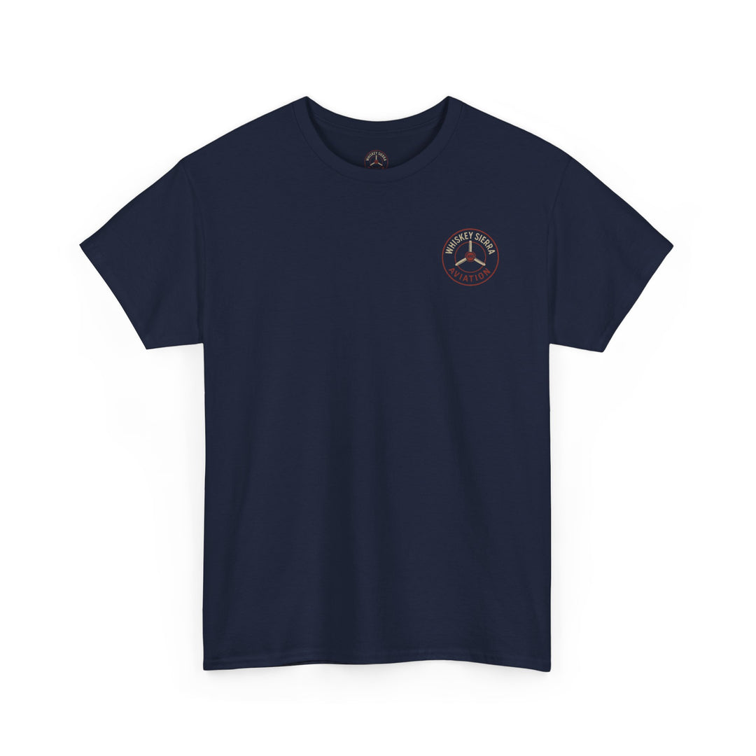 Loving Life Camping Aviation Graphic T-Shirt